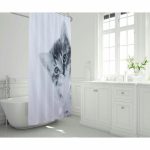 Штора для ванной комнаты Kitty, 180х200 см