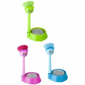 Набор Vicents pets, Щётка для посуды + губка, МИКС