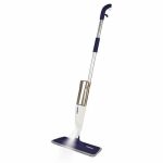 Швабра для мытья пола ORION с распылителем, 700 мл, 126 см, цвет белый-синий