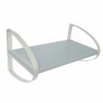 Полка BEROSSI Dely mini, 56,9x30,8x29,4 см, цвет снежно-белый