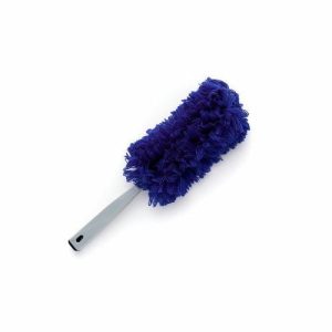 Щётка для пыли ручная акрил, цвет синий