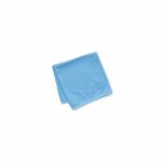 Салфетка из микрофибры для стекла, цвет голубой, 38х40 см