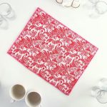 Коврик для сушки посуды Доляна «Пейсли», 30x40 см, микрофибра