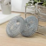 Мочалка для посуды «Спираль», плетёная, 2 шт,15 г