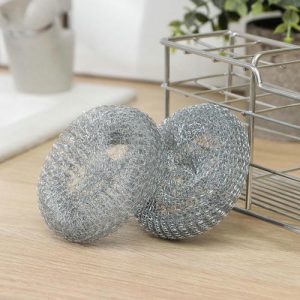 Мочалка для посуды «Спираль», плетёная, 2 шт,15 г