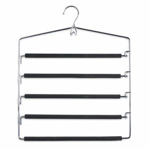 Вешалка для одежды, 5 ярусов, металл, силикон