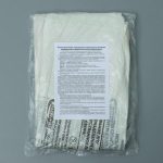 Пакеты для сбора, хранения и утилизации медицинских отходов, класс «А», 50x60 см, 14 микрон, 50 шт, цвет белый