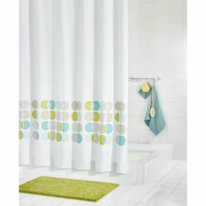 Штора для ванных комнат Eclipse, цветная, 180х200 см