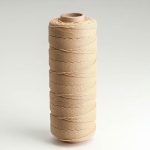 Шнур кручёный ПП, d=1,5 мм, 250 м, цвет бежевый