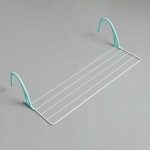 Сушилка для белья на радиатор, 65x23,5x18 см, цвет белый