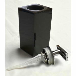 Дозатор для жидкого мыла Rom, черный, 200 мл