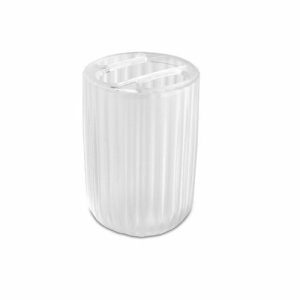 Стакан для зубной пасты Polar, пластик, 23,5 x 11 см, цвет прозрачный