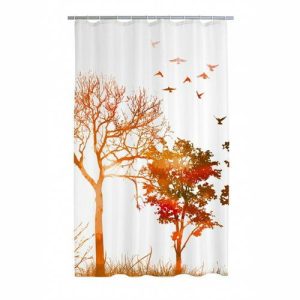 Штора для ванных комнат Jardin цветной 180х200 см