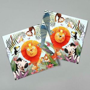 Салфетки бумажные «Зоопарк», в наборе 20 шт