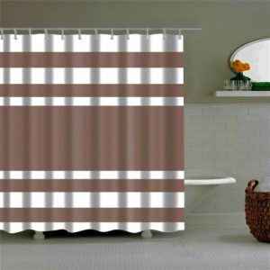 Штора для ванной Velvet, 180х200 см, PLE, цвет шоколад