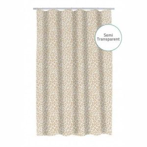 Штора для ванных комнат Pardo полупрозрачный/бежевый 240х180 см