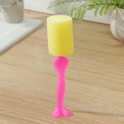 Ёрш для посуды поролоновый «Силуэт», 18x4 см, цвет МИКС — изображение 2