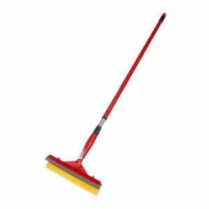 Скребок для стекол с губкой и телескопической ручкой