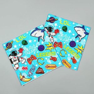 Салфетки бумажные «Космос», в наборе 20 шт