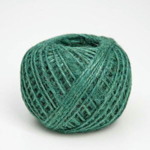 Шпагат джутовый, 1120 Текс, 100 м, цвет зелёный