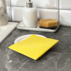 Салфетка бытовая «Жу-Жу. За порядком я слежу», 25x30 см, вискоза, 3 шт., цвет МИКС