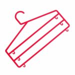 Вешалка для брюк и юбок трёхуровневая, цвет МИКС