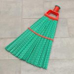 Метла полипропиленовая «Люкс», синтетическая, без черенка (Веерная)