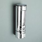 Диспенсер для антисептика/жидкого мыла механический, 400 мл, металл, цвет хром