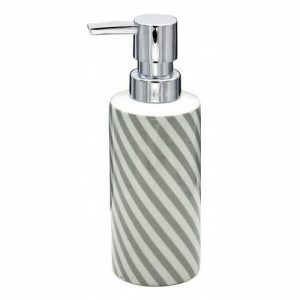 Дозатор для жидкого мыла Emily, цвет серый, 210 мл