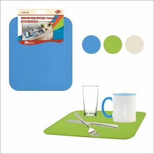 Коврик под посуду «Эконом», 31 х 26 см, цвет МИКС