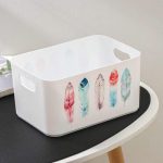 Корзина для хранения Serenity, 2,3 л, 23x15x12 см, цвет снежно-белый