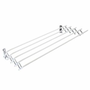 Сушилка для белья настенная, 90 см, цвет белый