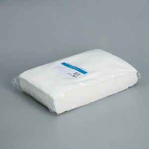 Салфетка одноразовая Чистовье, 20x30 см, 45 г/ м2, спанлейс/сotto (сетка текстура), 100 шт/уп, цвет белый