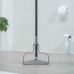 Тряпкодержатель, ручка 120 см, 19x2x122 см, цвет МИКС