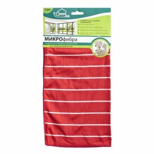 Салфетка для стекла Soft Touch, 36х35 см МИКС