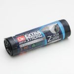 Мешки для мусора двухслойные с завязками 240 л, 50 мкм, 90x140 см, ПВД, 5 шт, цвет МИКС