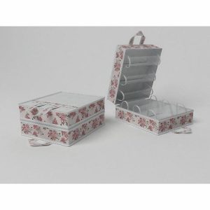 Чемоданчик для хранения обуви «Шебби Нью», на 6 пар, 35х40х20 см