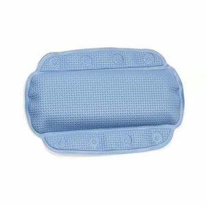 Подушка для ван ALASKA, резиновая 32х23 см, цвет голубой