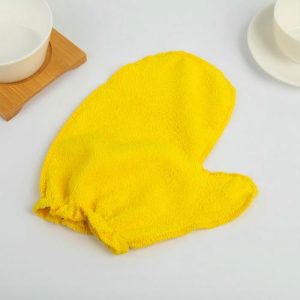 Рукавица для уборки из микрофибры, цвет МИКС