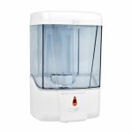 Автоматический дозатор для мыла, 600 мл, цвет белый