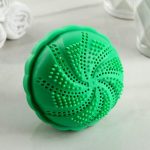 Шар турмалиновый для стирки белья, 10x10x8 см, цвет МИКС