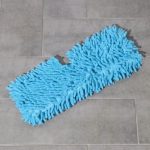 Насадка для плоской двусторонней швабры Доляна 40x10 см, микрофибра букли, цвет МИКС