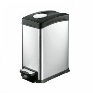 Мусорное ведро с педалью, 12 л, металл
