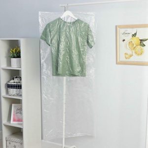 Набор чехлов для одежды 137x60 см, 2 шт, полиэтилен, прозрачный