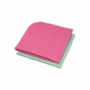 Набор салфеток для уборки СКЭЛВА, 42х42 см, 2 шт, микроволокно, МИКС