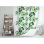 Шторка для ванной Dasch, 180x200 см, рисунок джунгли