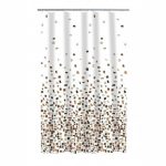 Штора для ванных комнат Zelda бежевый 180х200 см