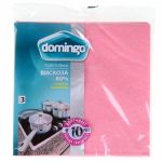 Набор салфеток вискозных «Флис», 38x38 см, 3 шт