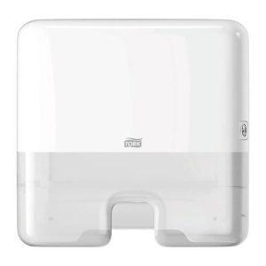 Диспенсер Tork Xpress для листовых полотенец сложения Multifold (H2), белый мини