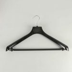 Вешалка-плечики для верхней одежды, размер 48-50, цвет чёрный